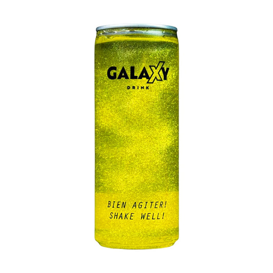 Galaxy Drink - Jaune - Pêche et Framboise - 330ml