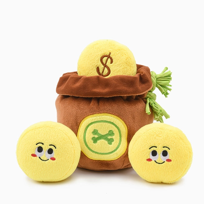 Interactive Dog Toy - Treasure Bag