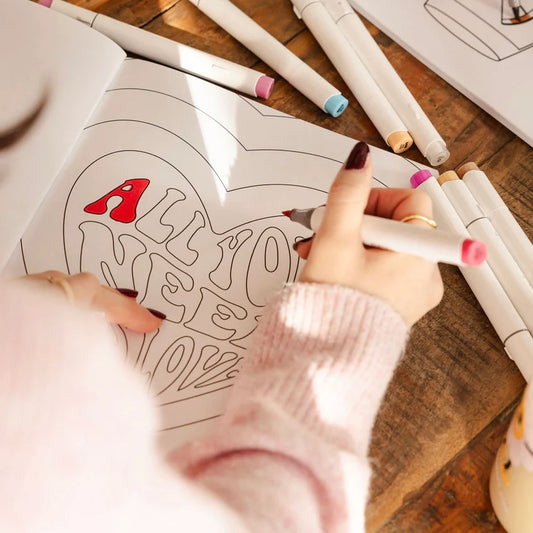 Cahier à colorier Gold Art Club - Tome 1