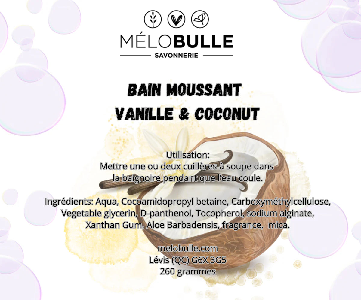 Bain moussant - Mélobulle