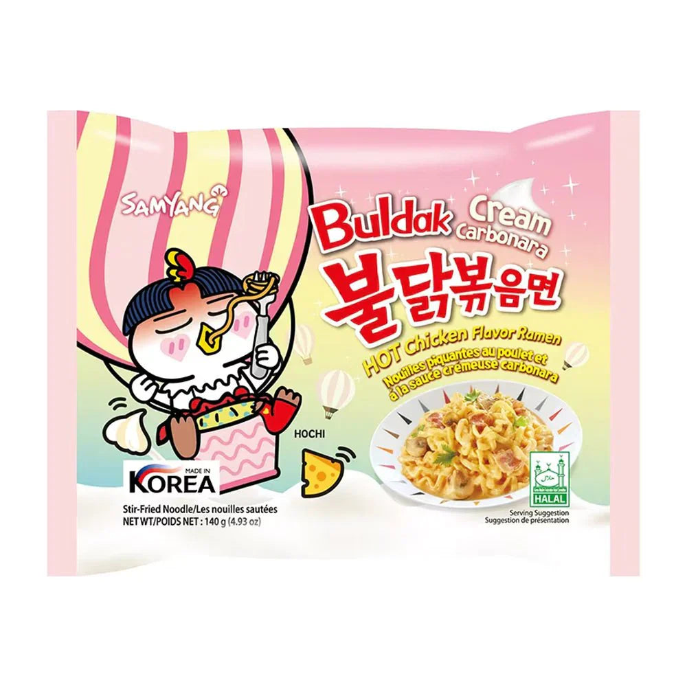 Cream Carbonara (Paquet individuel) - Samyang Buldak