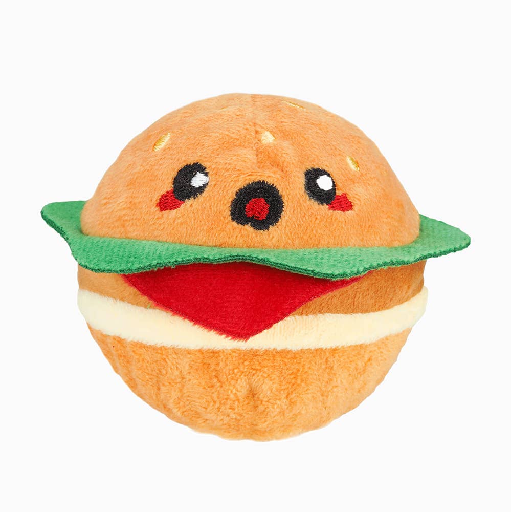 Interactive Dog Toy - Hamburger