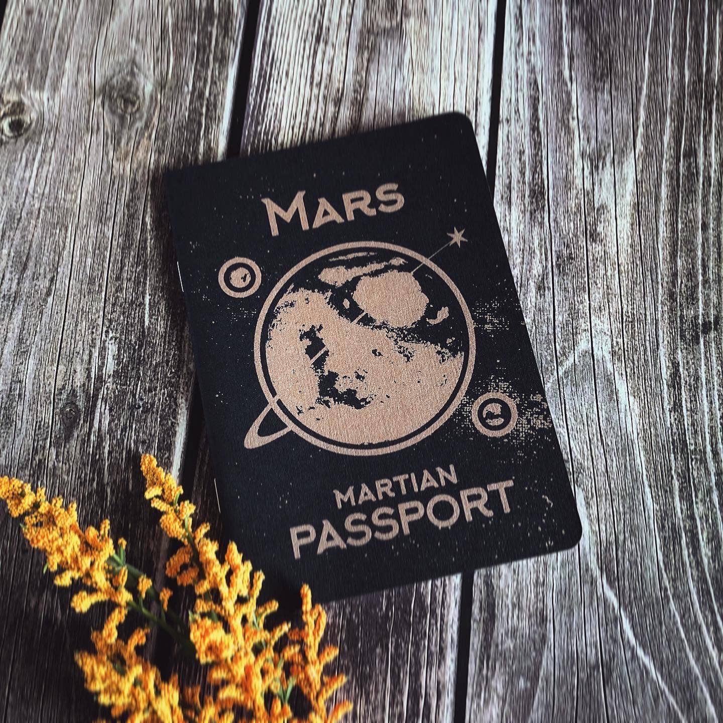 Carnet de notes - Passeport Mars