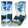 Bob Ross, Mountain & Lake Men's Socks