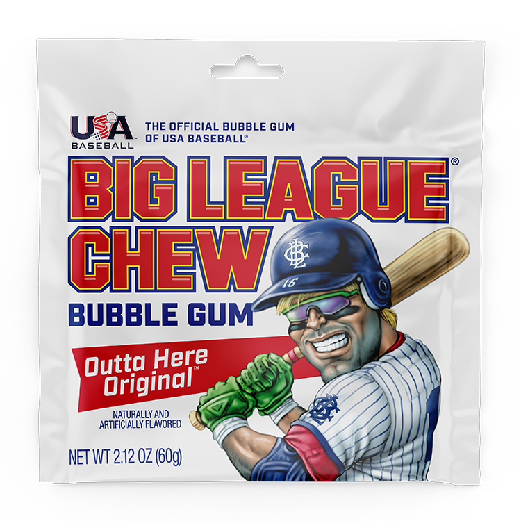 Big League Chew Eraser - Original