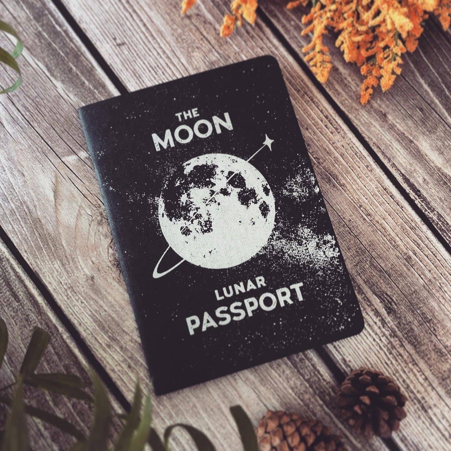 Cahier de notes - Passeport lunaire