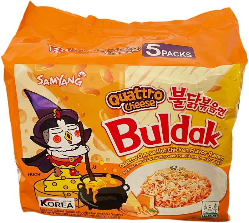 Four Cheeses (Individual Pack) - Samyang Buldak