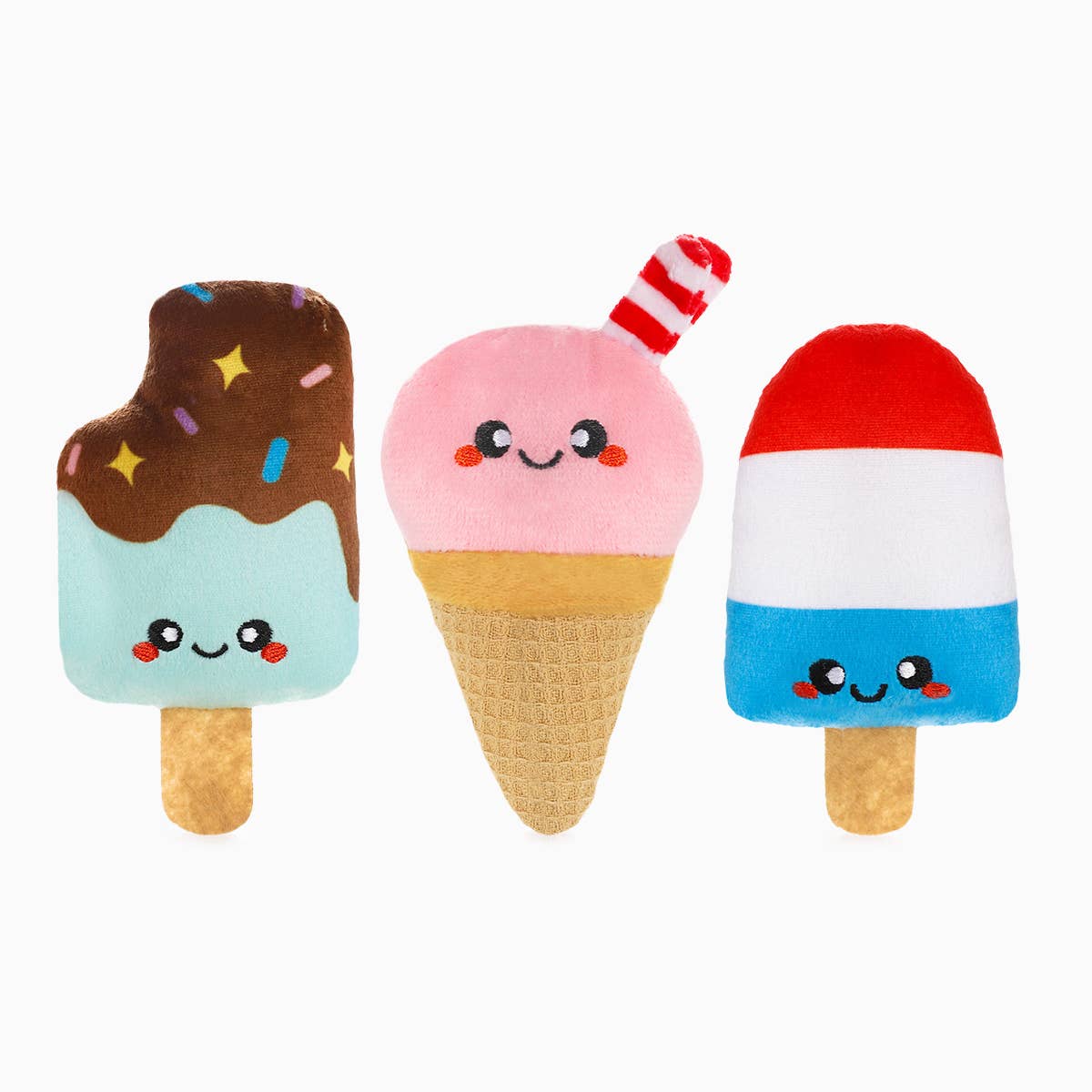 Plush Dog Toy - Frozen Treats