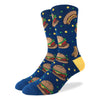 Hamburgers & Hot Dogs Men's Socks