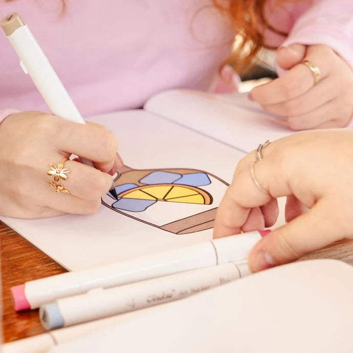 Cahier à colorier Gold Art Club - Tome 3