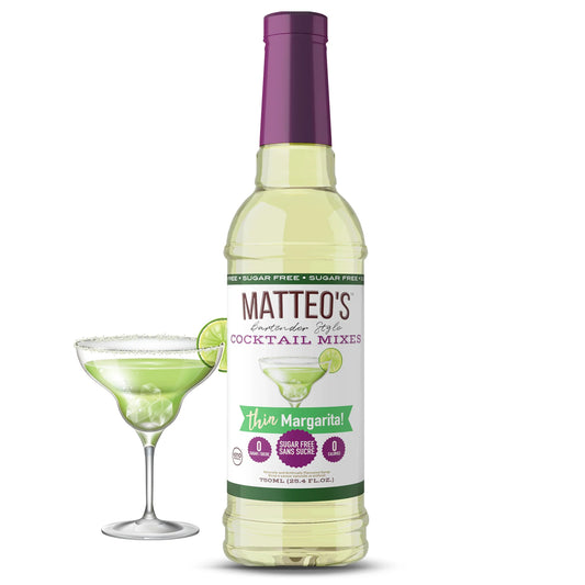 Mélange pour cocktails sans sucre Margarita - Matteo's