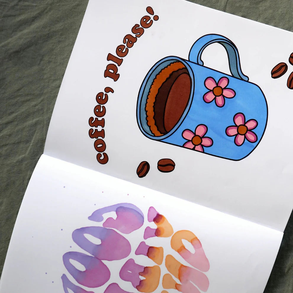 Cahier à colorier Gold Art Club - Tome 1