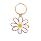 Porte-clés émaillé Daisy Flower