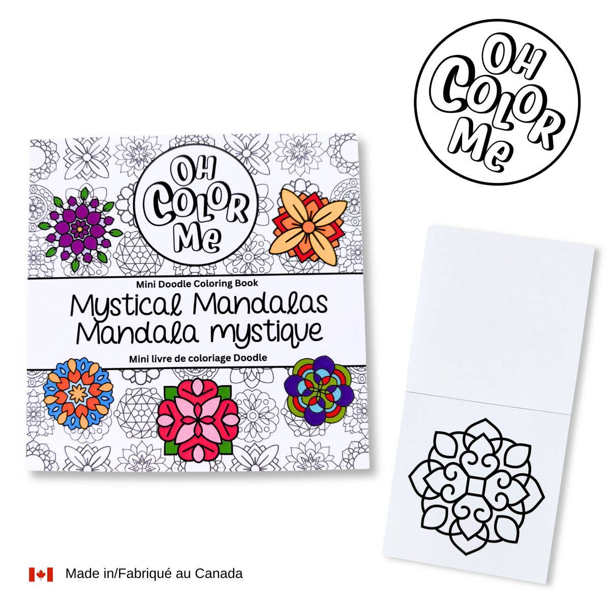 Mystical Mandala Mini Coloring Book