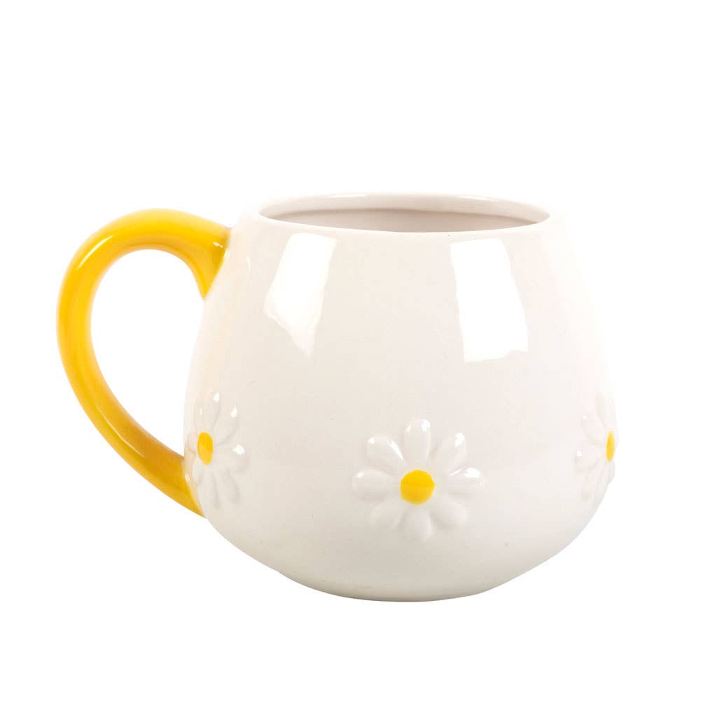 Tasse arrondie Daisy Flower