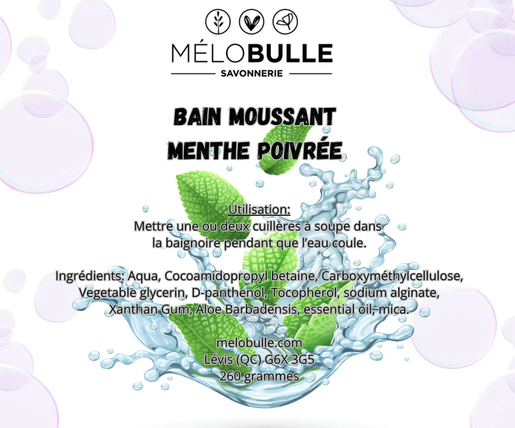 Bain moussant - Mélobulle