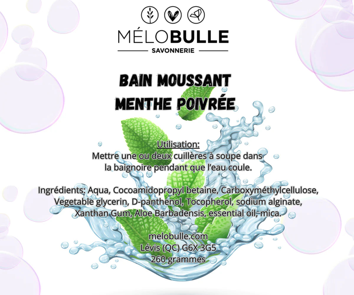 Bain moussant - Mélobulle