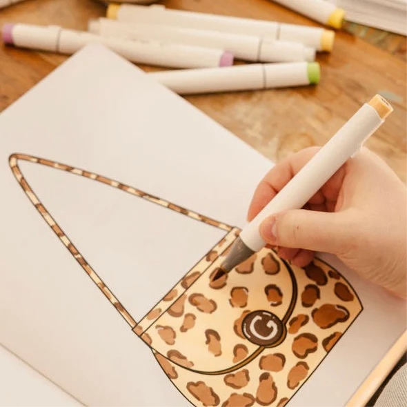 Cahier à colorier Gold Art Club - Tome 3