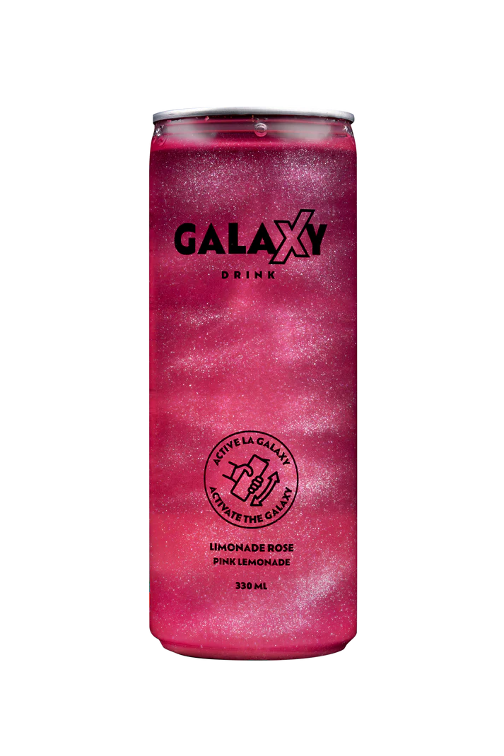 Galaxy Drink - Fuchsia - Limonade Rose - 330ml