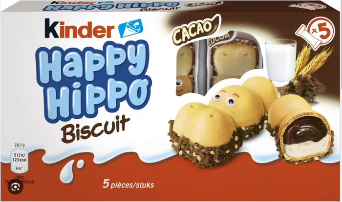 KINDER Happy Hippo Cacao – 104g