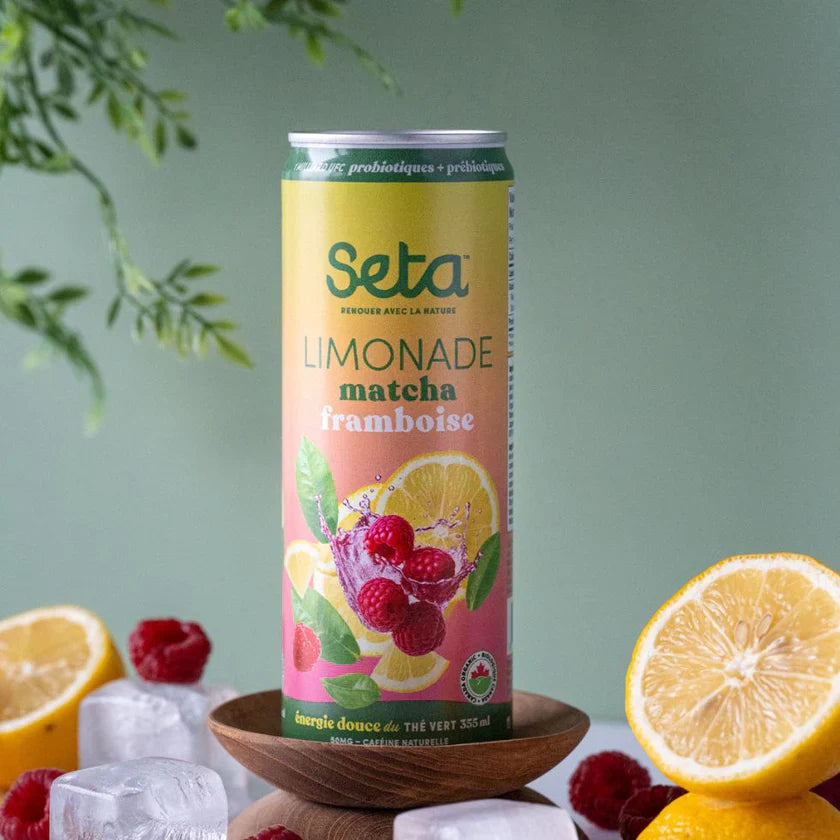 Limonade matcha framboise - Seta
