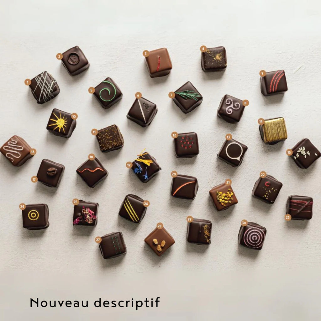 Boîte de 3 chocolats fins artisanaux - Fays
