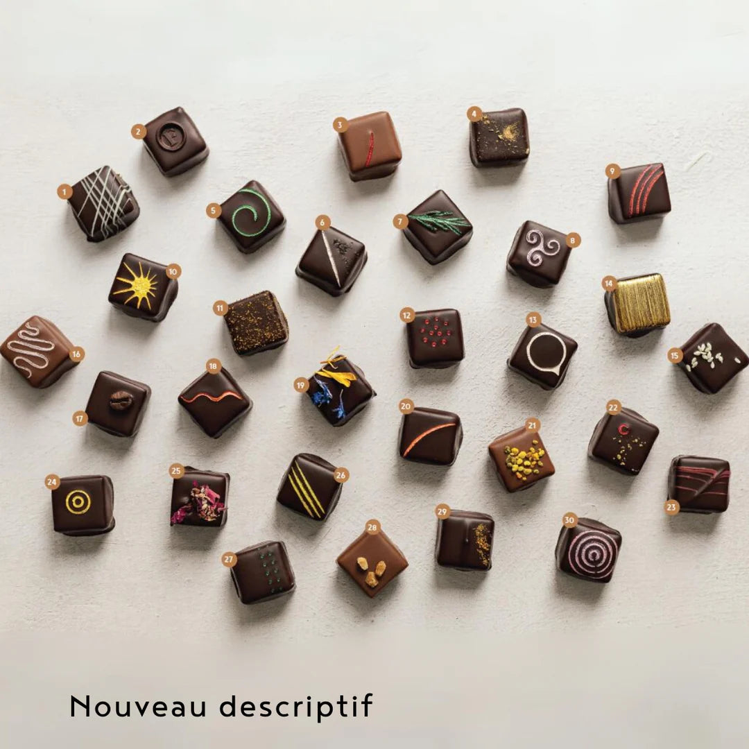 Boîte de 3 chocolats fins artisanaux - Fays