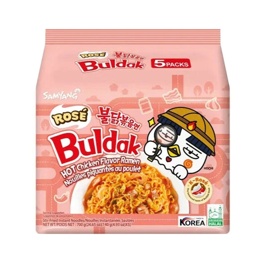 Rosé (Paquet de 5) - Samyang Buldak