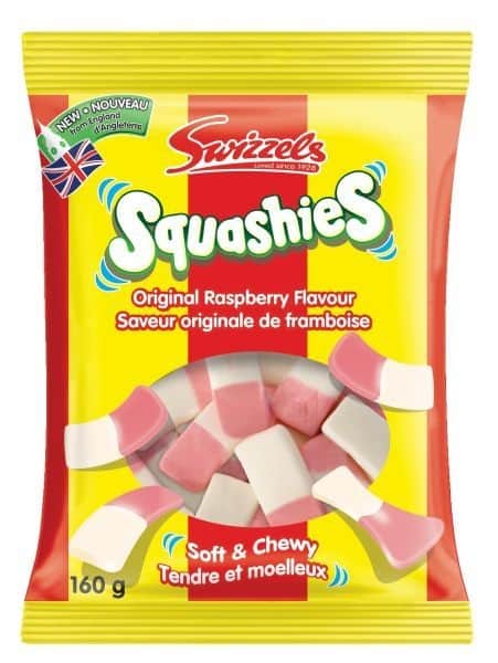 Swizzels Squashies – Framboise et crème