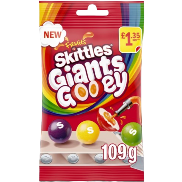 Skittles Giants – Fruits fondants (végans)