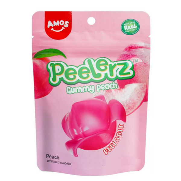 Amos Peelerz – Pêches gélifiées à peler 3oz
