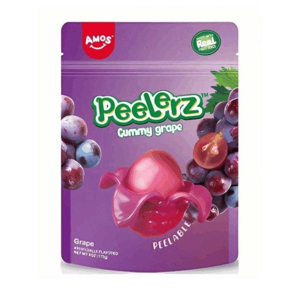 Amos Peelerz – Raisins gélifiés à peler 3oz
