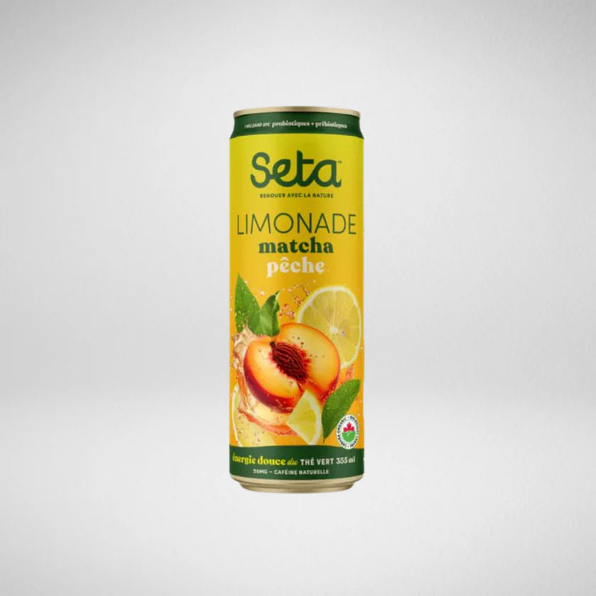Limonade matcha pêche - Seta