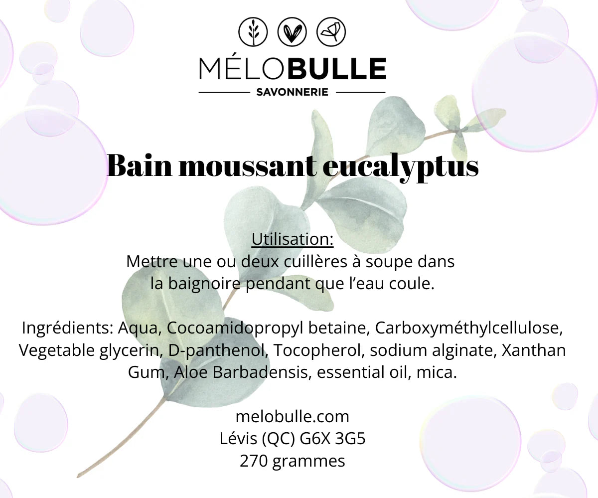 Bain moussant - Mélobulle