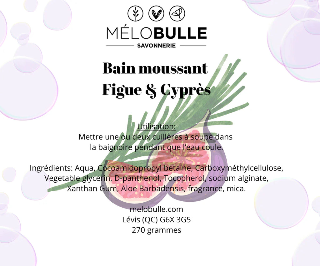 Bain moussant - Mélobulle