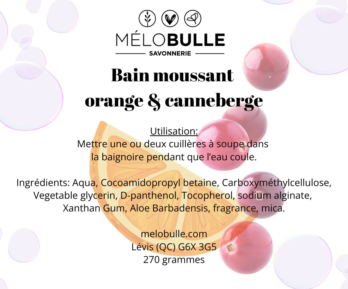 Bain moussant - Mélobulle