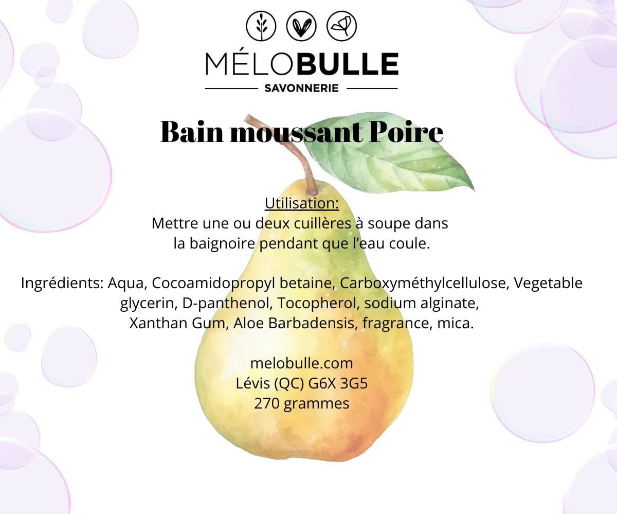 Bain moussant - Mélobulle