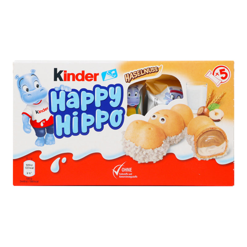 KINDER Happy Hippo Noisette – 104g