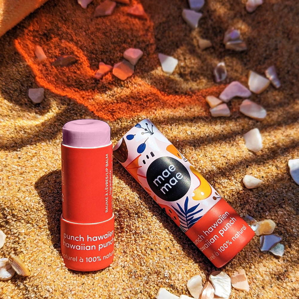 Baume à lèvres naturel FPS 15 Punch Hawaïen - Maemae