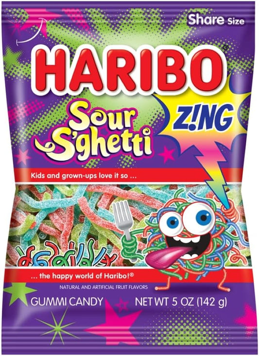 Haribo Zing - Sour S'ghetti