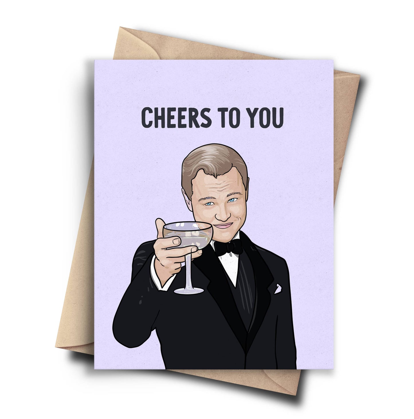 Carte de souhait « Cheers to you »