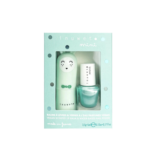 Duo baume & vernis Turquoise - Inuwet