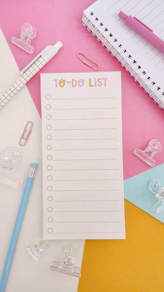 To Do List Notepad - Sweet Paper