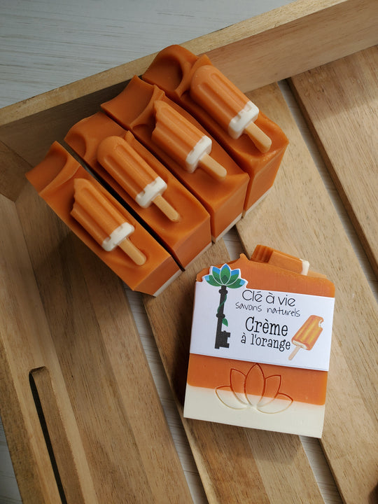 Savon Crème à l'orange - Clé à vie