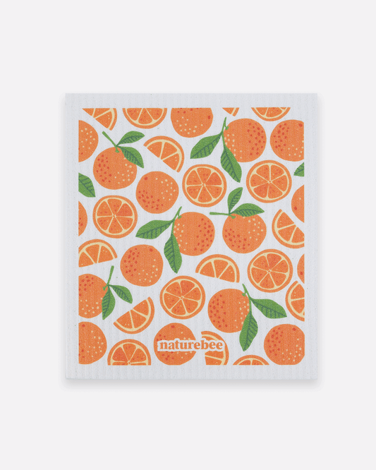 Essuie-tout réutilisable - Oranges