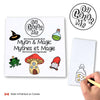 Myth &amp; Magic Mini Coloring Book, Stocking Stuffer