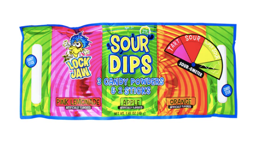 Lock Jaw -Candy Powder Sour Dip