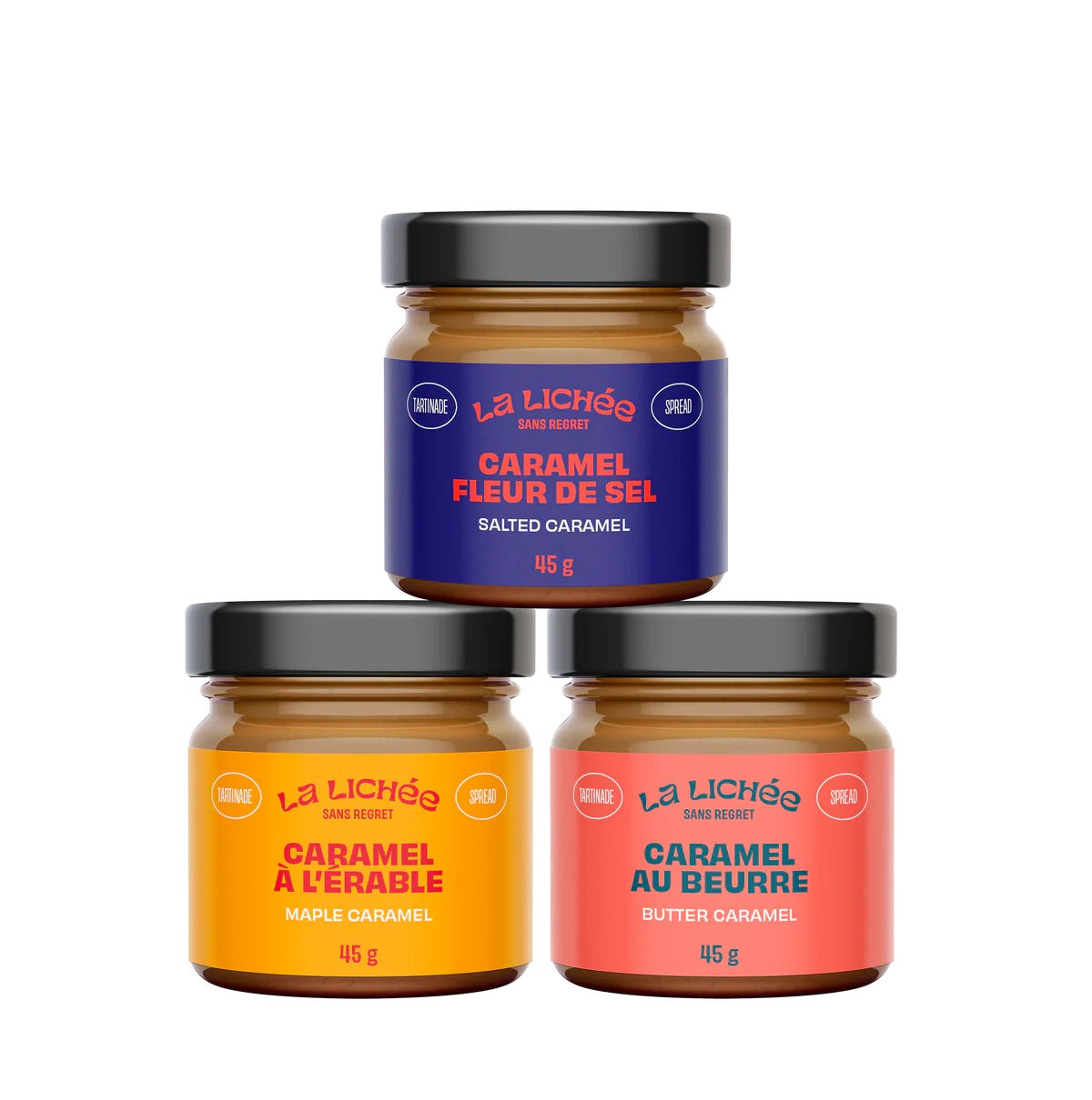 Trio de caramel - La Lichée