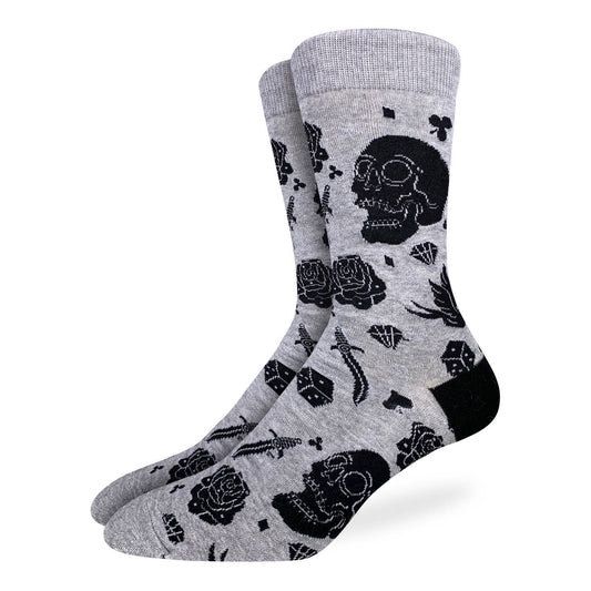 Chaussettes pour homme Crâne