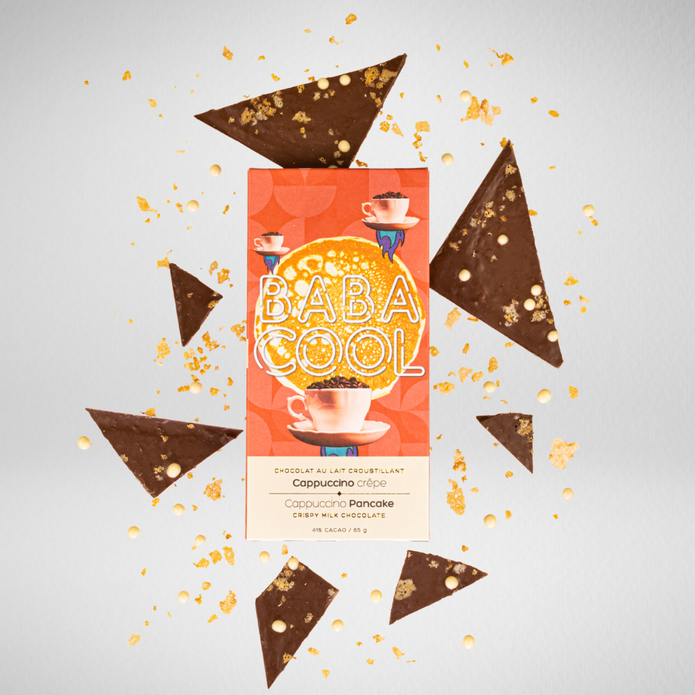 Chocolat Cappuccino Crêpe - BabaCool